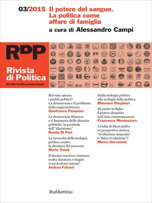cover image of Rivista di Politica 3/2015